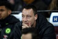 STRATFORD, ENGLAND - MARCH 06: John Terry of Chelsea looks on during the Premier League match between West Ham United and Chelsea at London Stadium on March 6, 2017 in Stratford, England.  (Photo by Julian Finney/Getty Images)